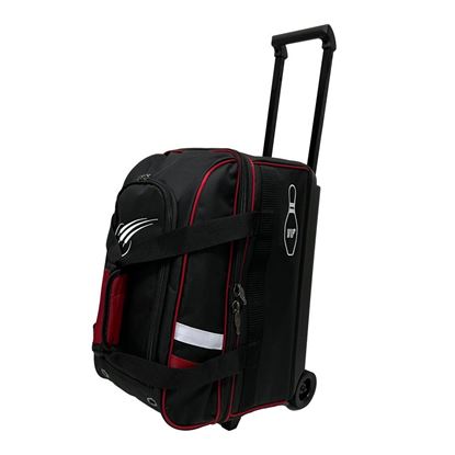 Picture of Eagle 2-Ball Rolling Bag - Black/Red