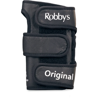Picture of Robby's Leather Original Positioner Bowling Glove Black