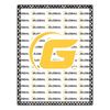 Picture of 900 Global Yellow Black SD Leather Bowling Shammy
