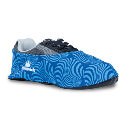 Picture of Brunswick Shield Dye Sub Blue Shoe Covers