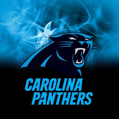 Picture of KR NFL Carolina Panthers On Fire Bowling Towel