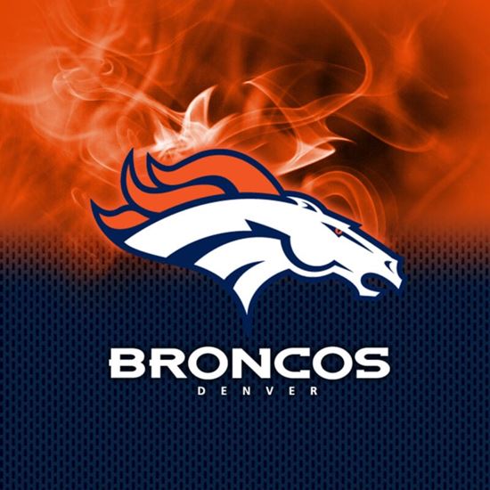 Picture of KR NFL Denver Broncos On Fire Bowling Towel