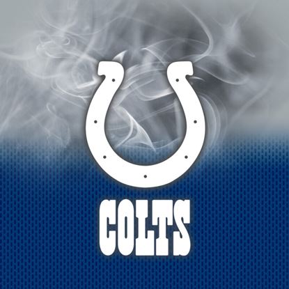 Picture of KR NFL Indianapolis Colts On Fire Bowling Towel