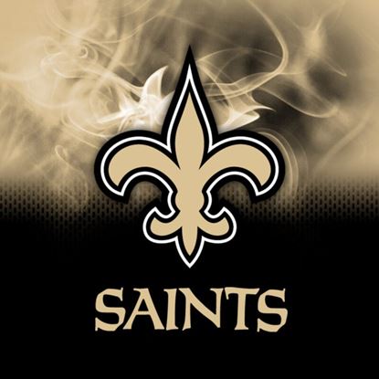 Picture of KR NFL New Orleans Saints On Fire Bowling Towel