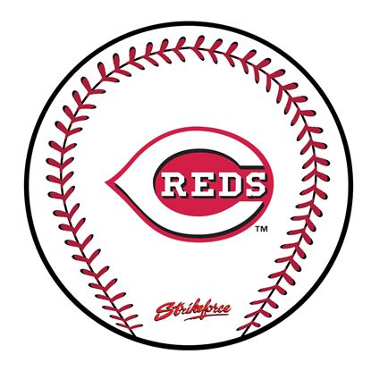 Picture of KR Strikeforce MLB Cincinnati Reds Round Baseball Shammy