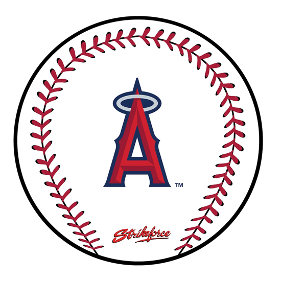 Picture of KR Strikeforce MLB Los Angeles Angels Round Baseball Shammy