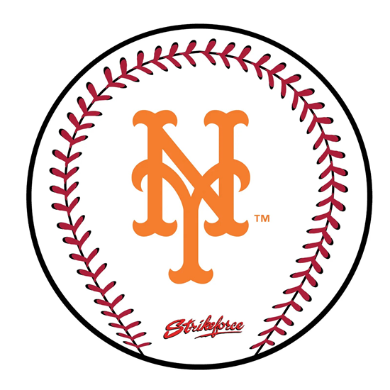 Picture of KR Strikeforce MLB New York Mets Round Baseball Shammy