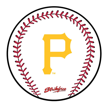 Picture of KR Strikeforce MLB Pittsburgh Pirates Round Baseball Shammy