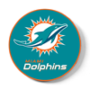 Picture of KR Strikeforce NFL Miami Dolphins Round Rubber Bowling Shammy