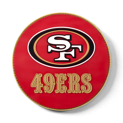 Picture of KR Strikeforce NFL San Francisco 49ers Round Rubber Bowling Shammy