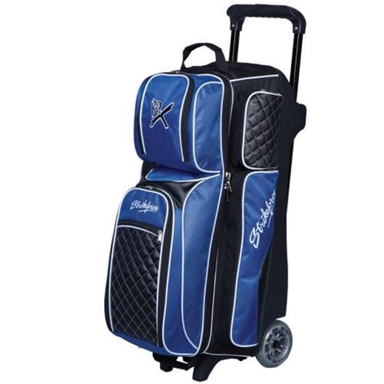 Picture of KR Strikeforce Royal Flush 3 Ball Triple Roller Royal Bowling Bag