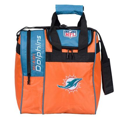 Picture of KR NFL 1 Ball Tote Miami Dolphins Bowling Bag