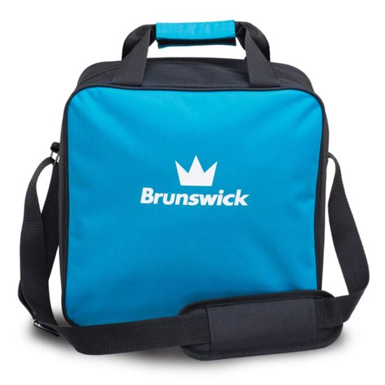 Picture of Brunswick Target Zone Single Blue Wave Bowling Bag