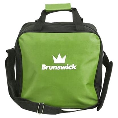 Picture of Brunswick Target Zone Single Black Lime Bowling Bag