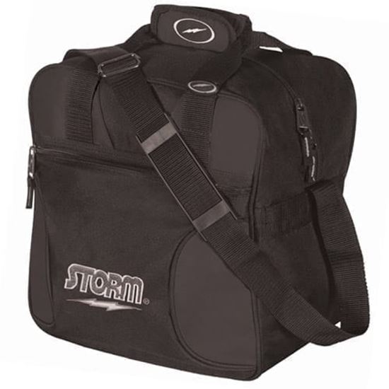 Picture of Storm 1 Ball Single Solo Tote Black Bowling Bag